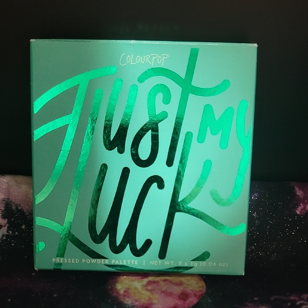Colourpop Just My Luck Eyeshadow Palette